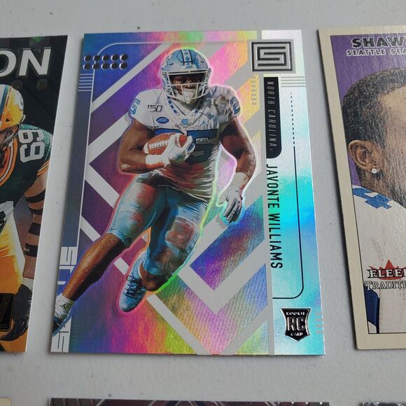 Football Cards Lot Of 12 NM 2019 2020 2021 Panini 2000 Fleer w Refractors & RC - Picture 4 of 13